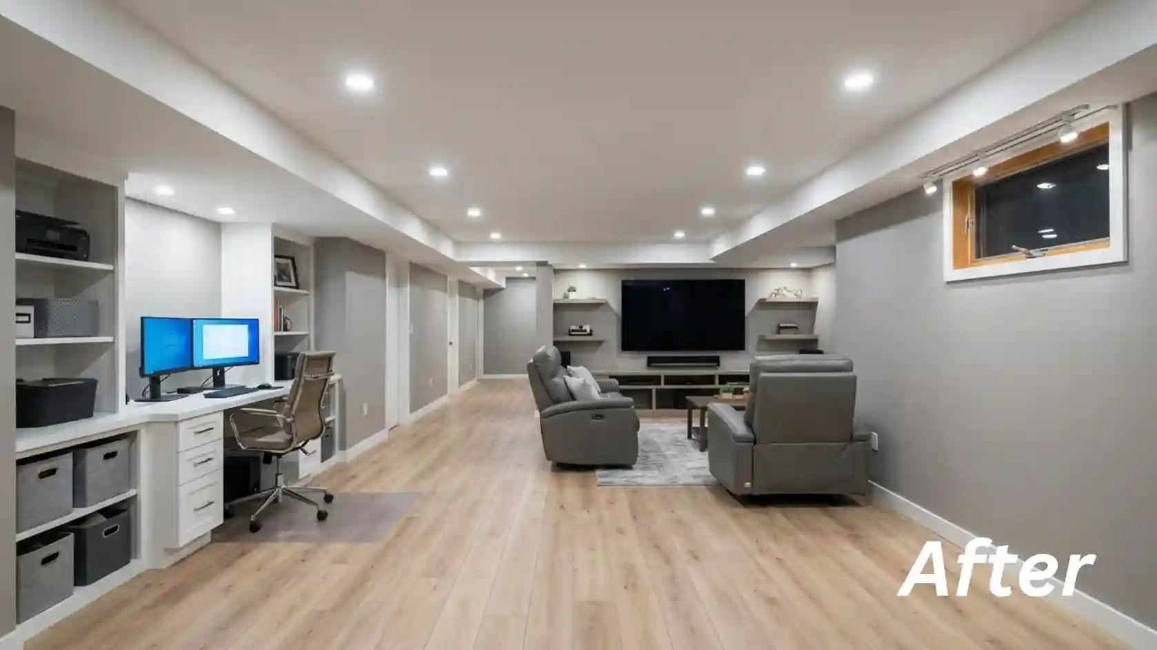 after basement remodeling service in pennsylvania