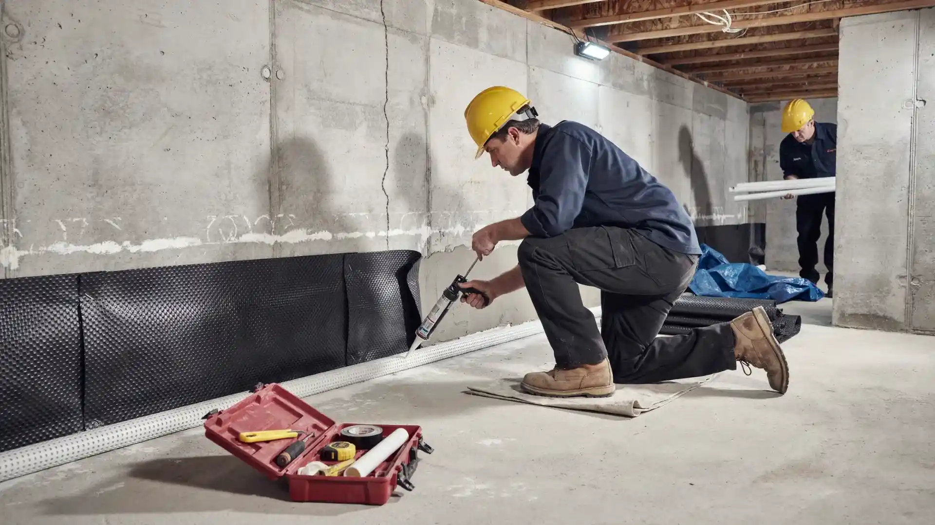 omega remodeling basement waterproofing