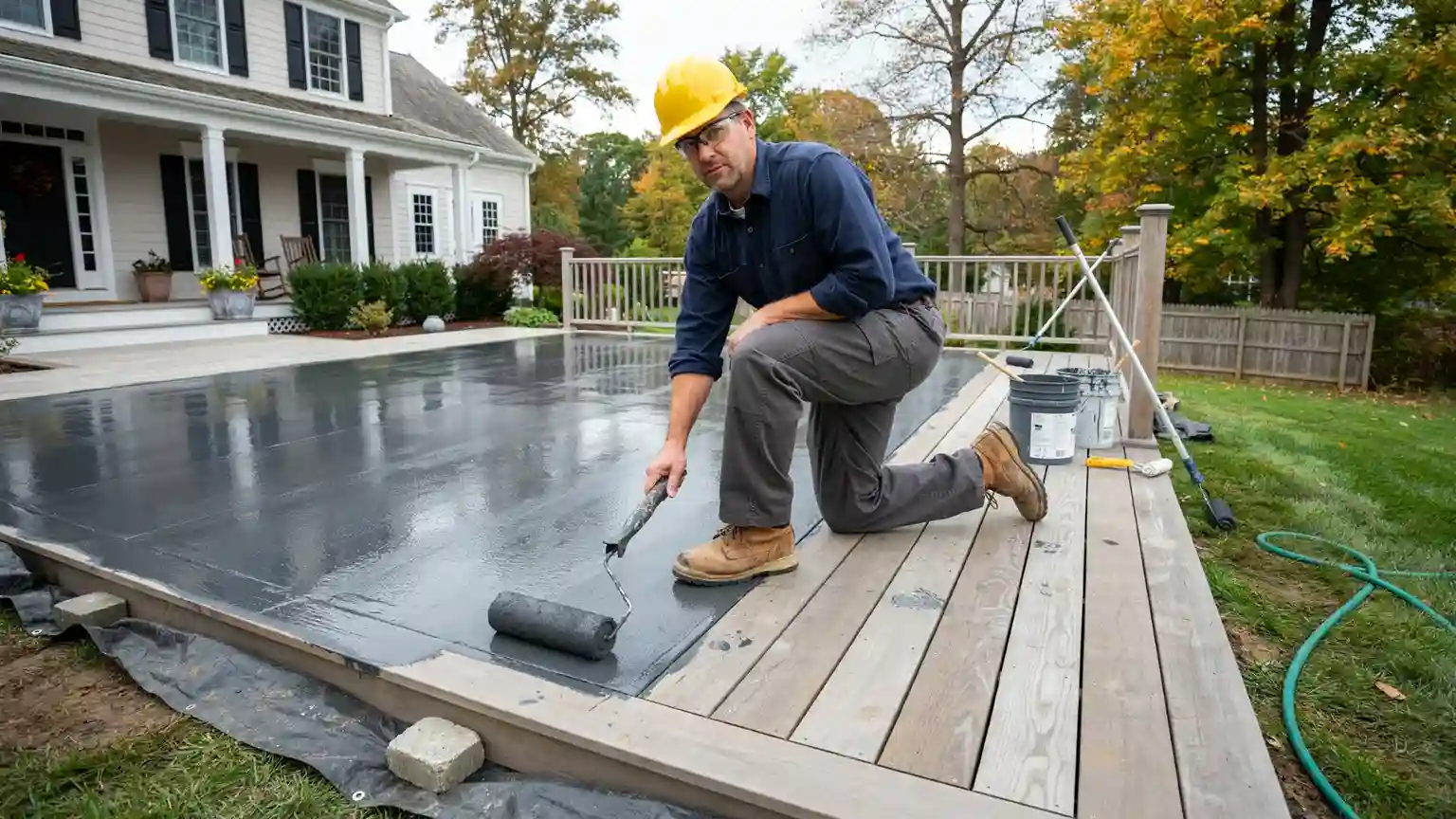omega remodeling deck waterproofing