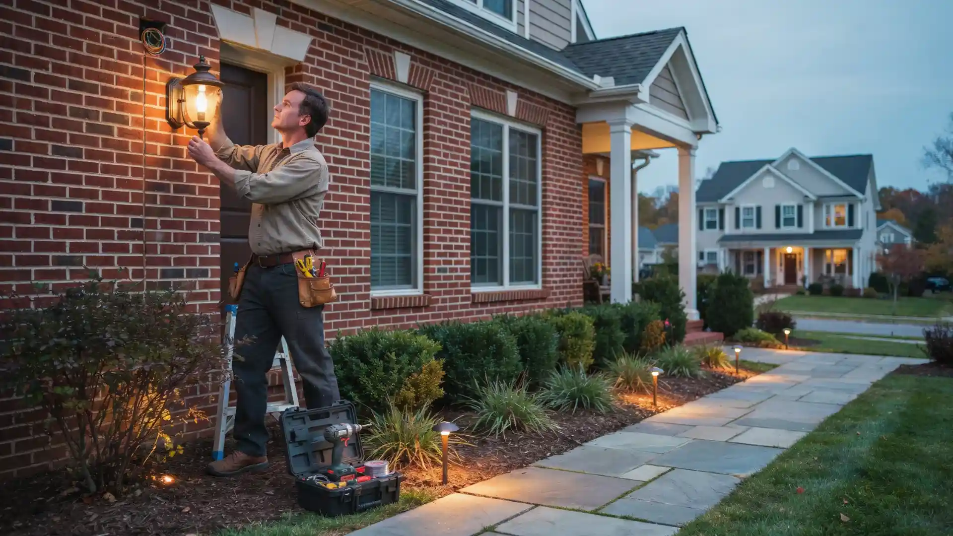 omega remodeling exterior lighting electrical