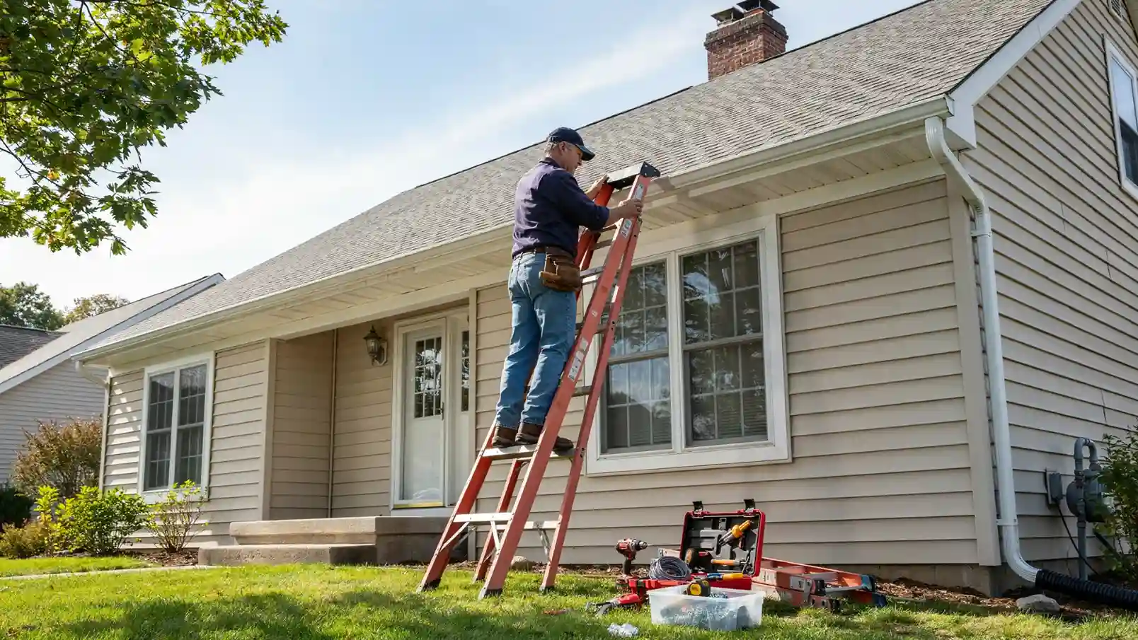 omega remodeling gutter installation