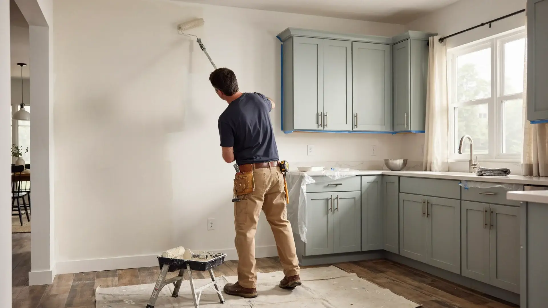 omega remodeling kitchen painting finishing